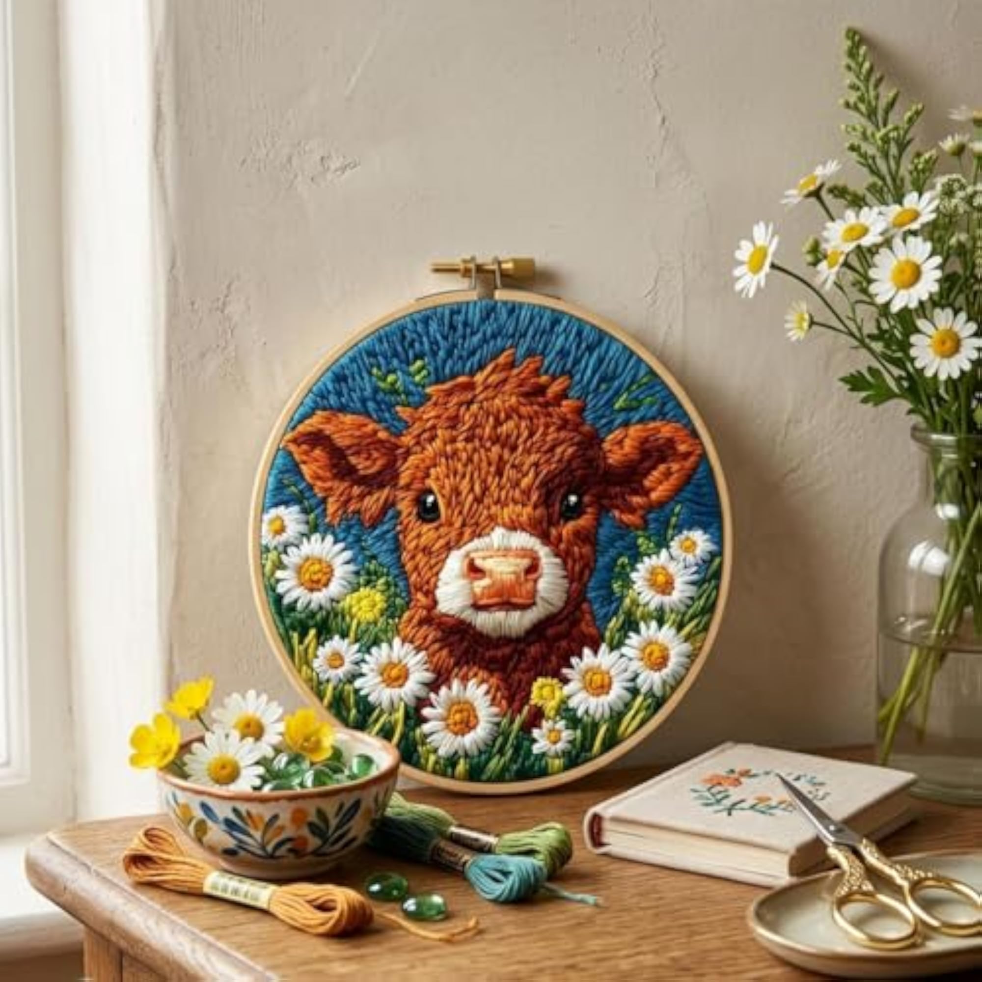 Punch Needle Kit for Kids, DIY Embroidery Craft Set