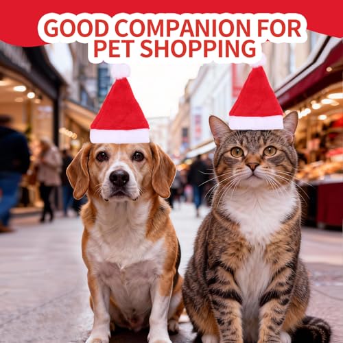 Gorros Navideños para Mascotas Yahpetes 2 Piezas Talla S miniatura 7