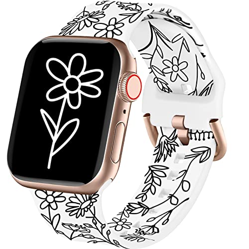 Image of ACESTAR Double Sided Band Compatible with Apple Watch Band 38mm 40mm 41mm /42mm(Series 11 10), Spider Web Cartoon Soft Silicone Replacement for iWatch Series 11 10 9 8 7 6 5 4 3 2 1 SE