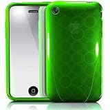 Üppiges Grün iSkin solo FX Lush tasche für Apple iPhone 3G/3GS grün