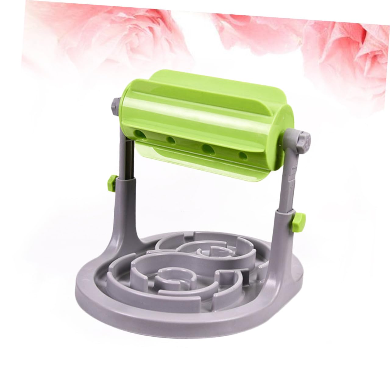Lurrose Dispensador de Comida para Perro con Control Juguete Entrenamiento Alimentación y Comedero Lento Resistente Adecuado Juegos Interactivos en Interiores Exteriores