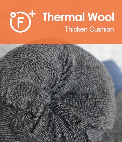 Merino Wool Ski Socks For Men & Women, Skiing, Snowboard, Hunting, Over The Calf Winter Warm Socks, 2/3 Pack3