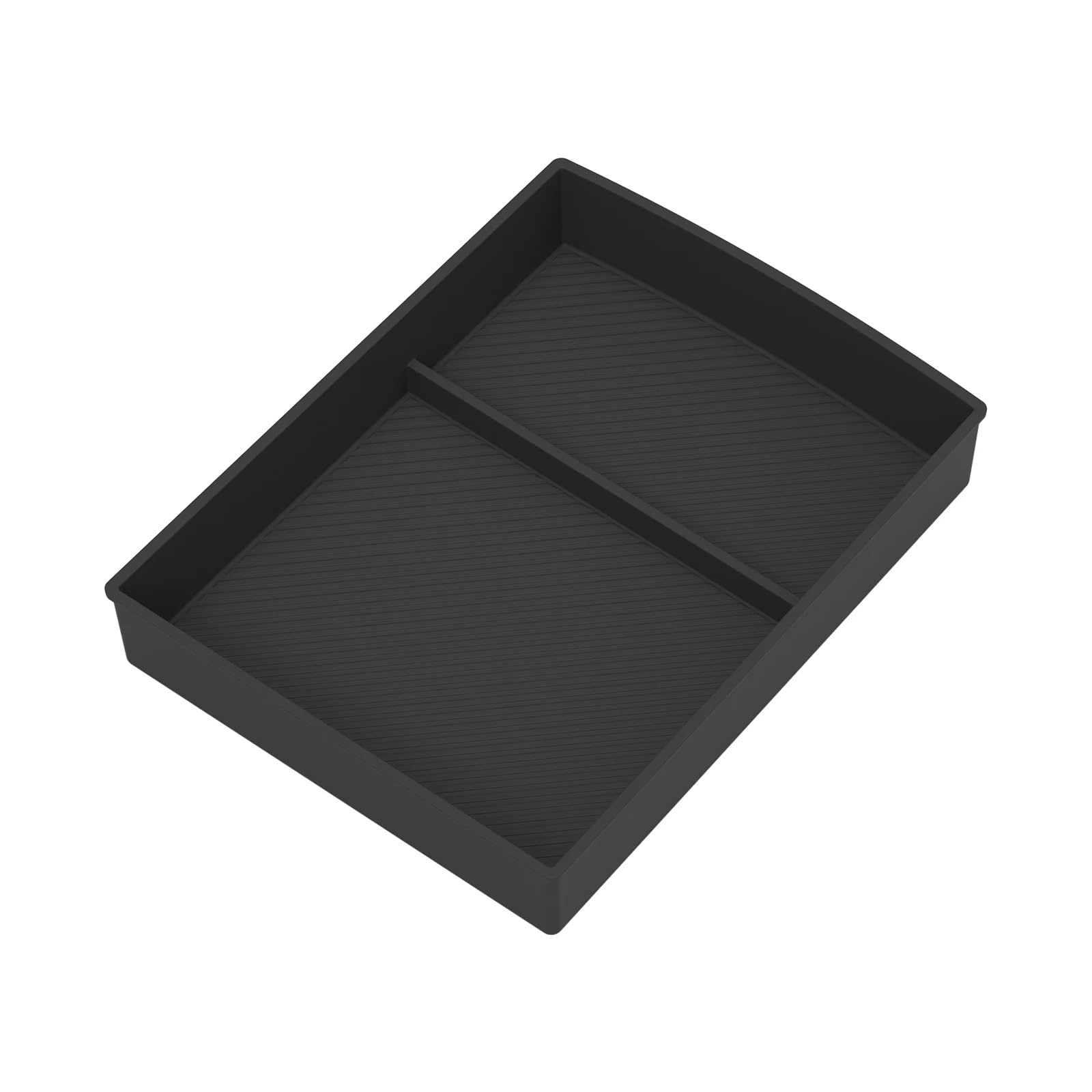 SZTMYVUW Interior Storage Box Compatible With Kia K4 2025 2026 US Version Armrest Storage Lower Box Car Center Console Tray Organizers Accessories Tidying Black