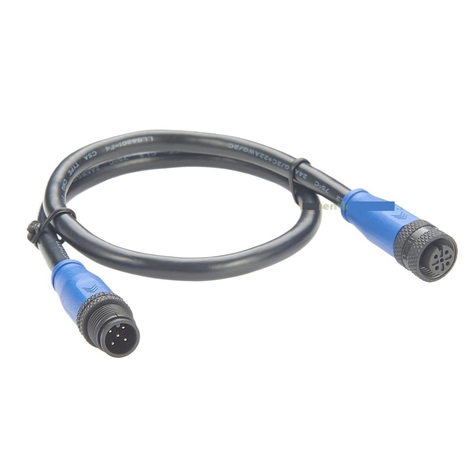 Kabel wtykowy N2K IP67 Micro-C M12 A kod 5-pinowy męski na żeński przedłużacz (3 m)