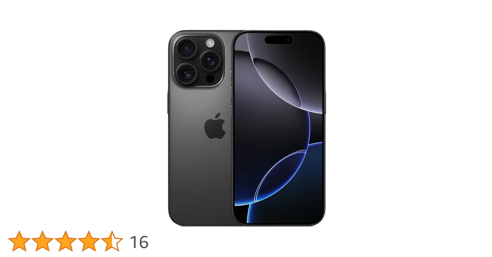 Apple iPhone 16 Pro Max, 1TB, Black Titanium (Renewed) : Amazon.ca