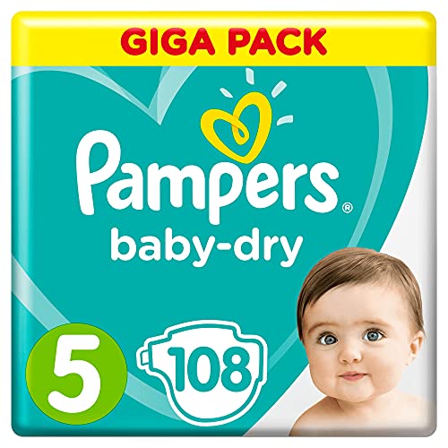 Pampers 81657822 - Baby-dry pañales, unisex