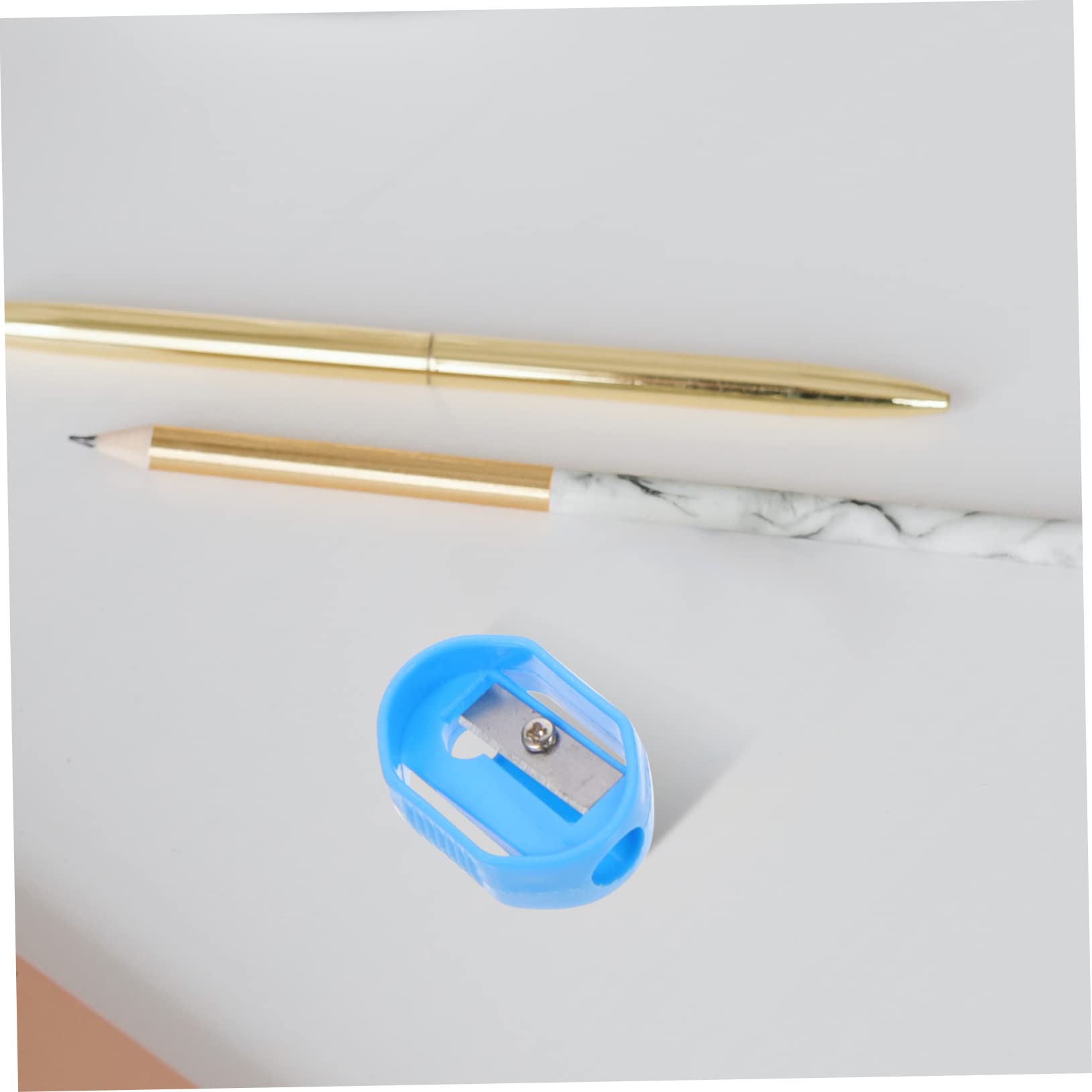 Lurrose 150 Stk Cartoon Bleistiftspitzer Zeichenbleistiftspitzer für das Klassenzimmer dosenspitzer kinder Mini für Kinder Schulbedarf Plastik