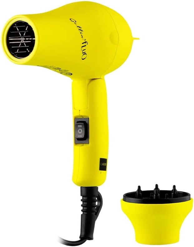 Mini Travel Airdryer Yellow