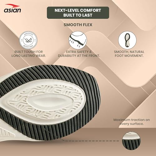 Image of ASIAN Raftaar-16 Men's Sports Shoes | Lightweight Sneakers with Comfortable Sole | Boys Strong Grip Shoes with Stylish Look for Walking, Running & Gym