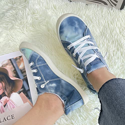 JENN ARDOR Women's Canvas Shoes Low Top Classic Slip-On Lightweight Comfort Fashion Sneakers for Walking2