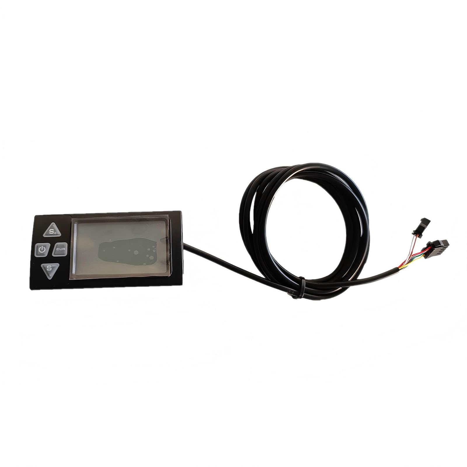 Multiple Voltages LCD Screen Gauge Instrument Meter for Electric Bikes and Scooters Monitors Speed Distance Battery Life