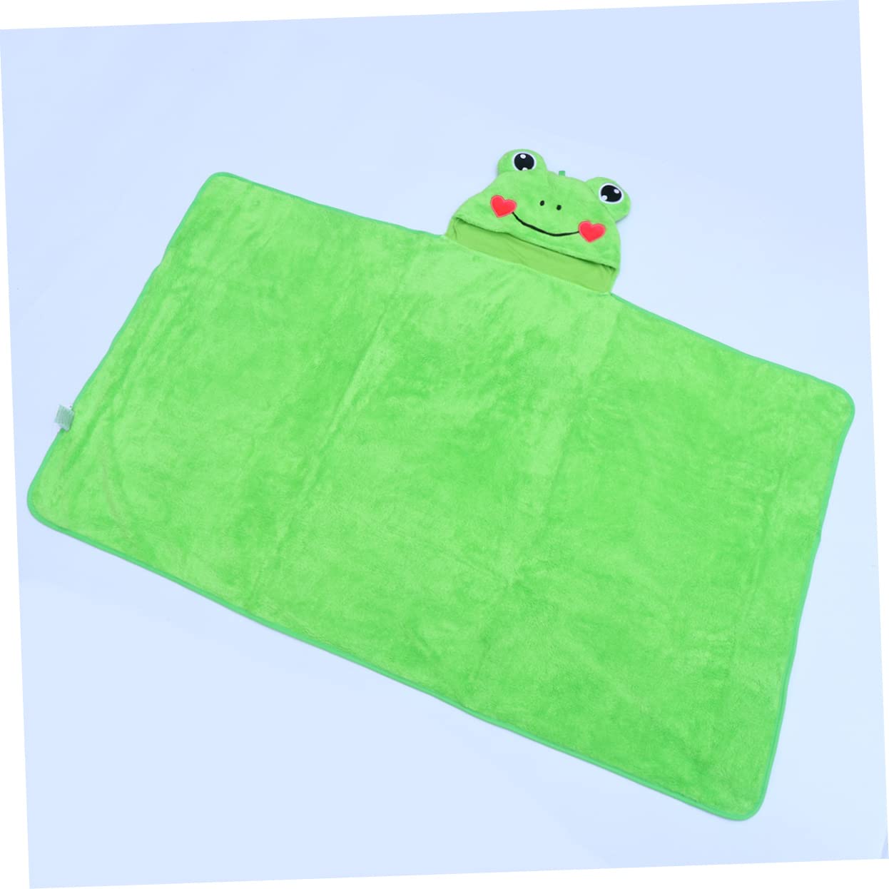 COLLBATH Poliestere Asciugamano Verde da Bagno per Bambini