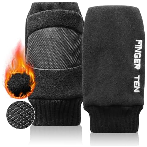 FINGER TEN Winter Golf Mitts for Men and Women Cover