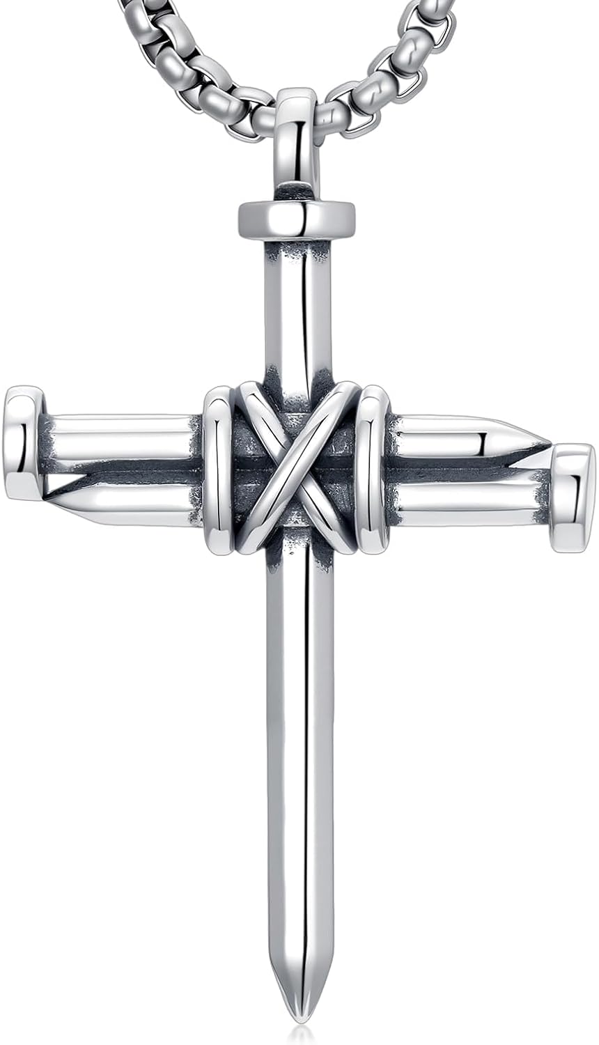 Seiyang Crown of Thorns Necklace 925 Sterling Silver Crown Pendant Amulet Jewelry Gifts (with Gift Box)
