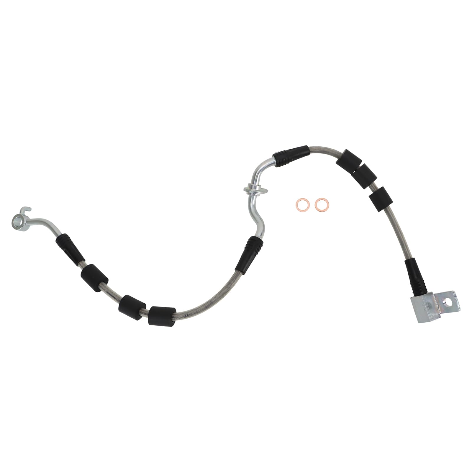 TRQ Performance Front Left Brake Hose Drivers Side