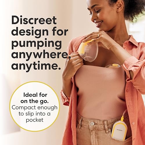Image of Medela Freestyle Hands-Free Double Electric Breast Pump with Wearable Cups, Rechargeable Battery, App Connectivity, Portable and Discreet Design