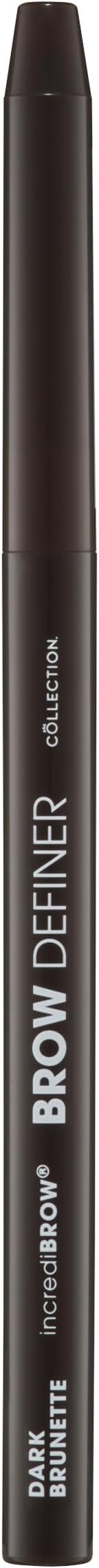 Collection Cosmetics, Incredibrow Eyebrow Definer, Pigmented Pencil, 4.2g, Dark brunette