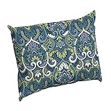 Arden Outdoor Cushion Pillow Back, 23 x 17, Rain-Proof, Fade Resistant Sapphire...