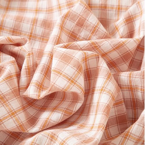 Image of STMAHER Women's 2 Piece Cotton Pajama Sets Long Sleeve Sleepwear Button Down Soft Lightweight Pj Pants Set With Pockets