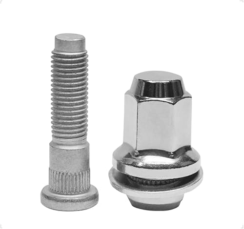 Miniatura 5 de Juego de tuercas cromadas M12x1.50 para Jaguar S-Type X-Type XE XF XJ XJ8 XJR XK XK8 XKR, sustituye al número C2C35294 C2C35294 C2C35294010 (4