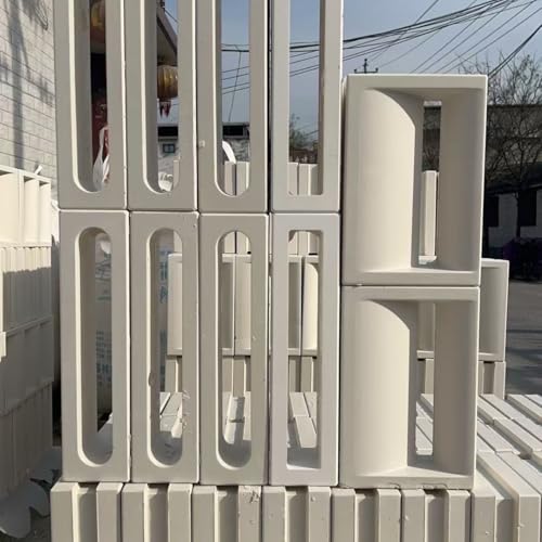 Beautiful Plastic Form Big Wall and Window Garden Concrete Moulds Cement Molds for Concrete Mold - Plastic Brick Mold - Thumbnail 3
