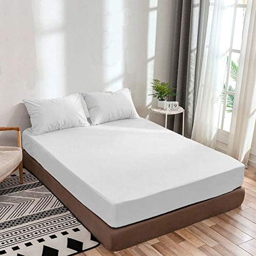 juego de cobertores de algodón egipcio, 800 hilos, rellenos de algodón, bolsillo de 10-15 pulgadas, satinado