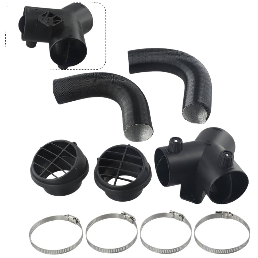 Conector en Y de Plástico 60 mm Compatible con Calentador Diésel