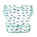 Happy Cherry Bavaglino per bambini grembiule impermeabile bambini ragazze EVA Cartoon senza manica per mangiare giocare Fai da te-Dinosaur-3-5 anni