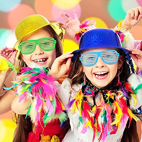 Image of Party Propz Funky Party Goggles - Pack of 6 | Party Goggles for Adults | Multicolor Goggle Party Pack | Shutter Party Glasses for Men | Party Glass for Bachelorette, Pool Party, Birthday, New Year