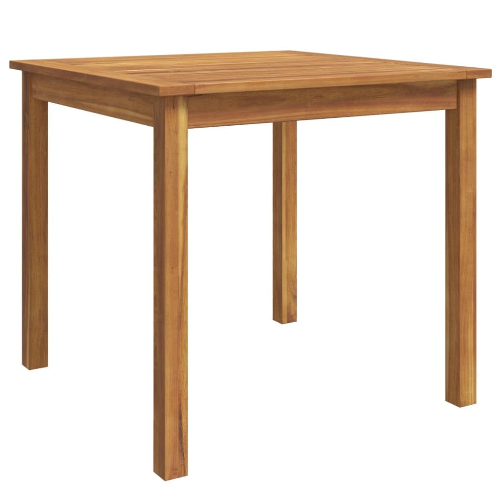 Juego de Comedor de Madera para Exterior - Mesa y 4 Sillas de Acacia | Diseño Cómodo y Resistente para Comidas al Aire Libre