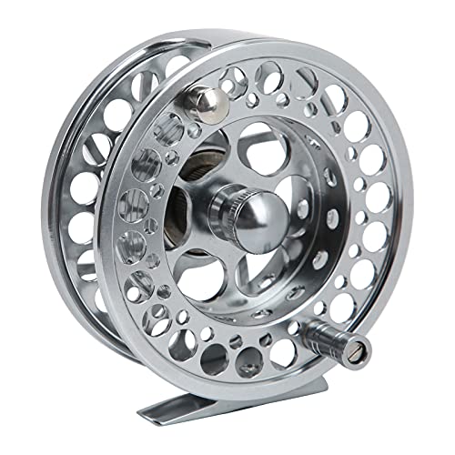 Gun Color 9/10 Fly Reel with Precise Machining for Fishing Enthusiasts, Silver - Image 4
