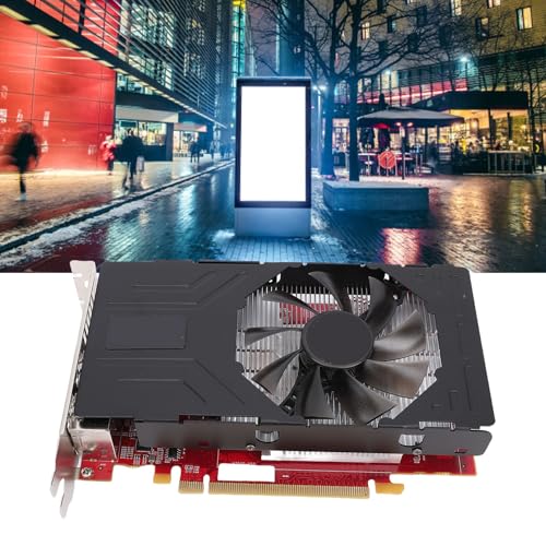 Scheda Grafica, 2 GB GDDR5 128BIT 3840x2160 Scheda Video per Computer, PCI Express X16, 6 HDMI - Scheda video - Immagine 4