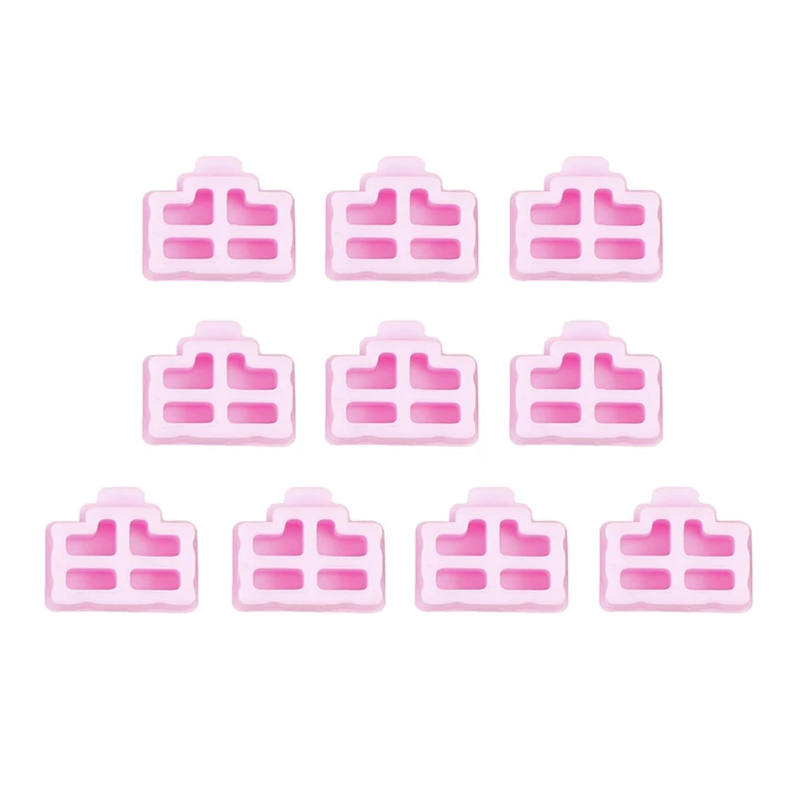 Conector RJ45 antipolvo rosa solución para proteger puertos de computadora 8