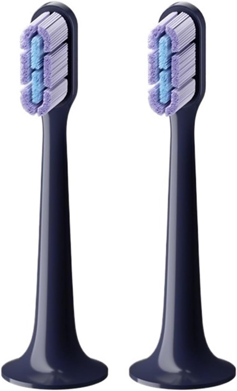 Compatible for XIAOMI T700 Sonic Electric Toothbrush, 2 Replacement Brush Heads