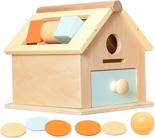 CIYODO 1 Conjunto De Brinquedos Infantis Casa Brinquedo Do Bebê Crianças Brinquedo Educacional Engraçado Crianças Brinquedo Correspondência Brinquedo Crianças Acessório Crianças