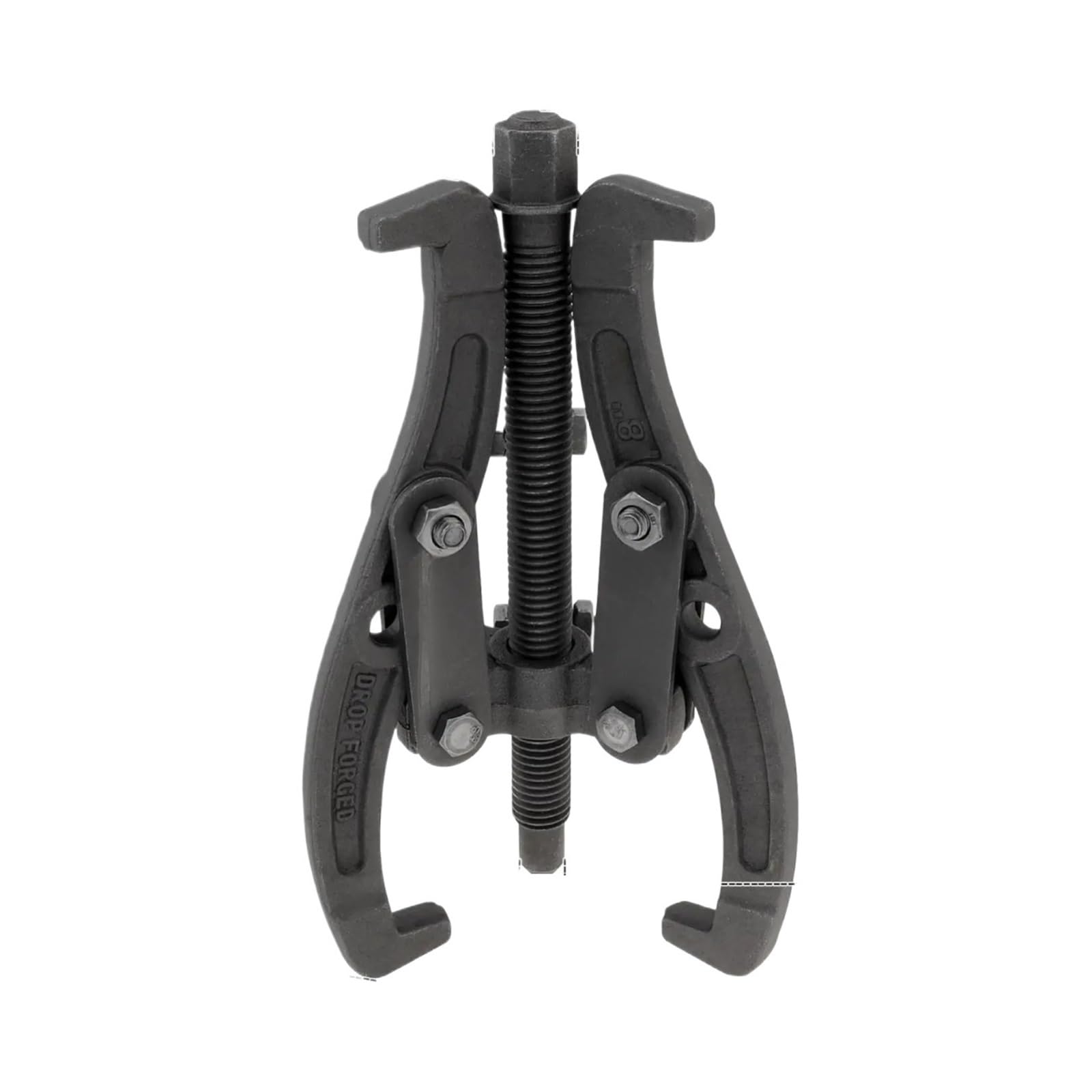Kit de Herramientas de 200 mm y 8 Pulgadas para extracción de poleas, cojinetes y Volantes con 3 mordazas, Herramienta de guía de mordazas para Trabajo Pesado