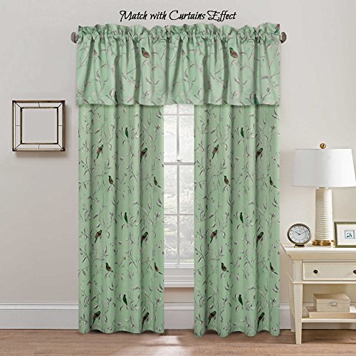 image for H.VERSAILTEX Blackout Curtain Valances for Kitchen Windows / Living Ro