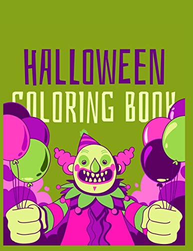 Halloween Coloring Book: Coloring Toy Gifts for Toddlers, Kids ,Children or Adult Relaxtion | Cute Easy and Relaxing Large Print Birthday Gifts image 3