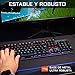 THE G-LAB Combo Carbon Pack Teclado y Ratón Gamer RGB - Teclado...