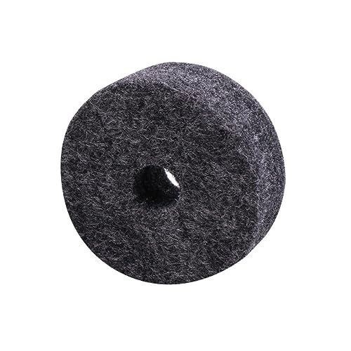 ERINGOGO 3sets Felt Strap Button Washers Drum Practice Pad Cymbal Sleeve Accessory Kit 2pcs*3