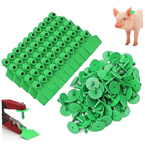 Étiquettes d'oreille pour mouton et chèvre lisibles pour inventaire rapide