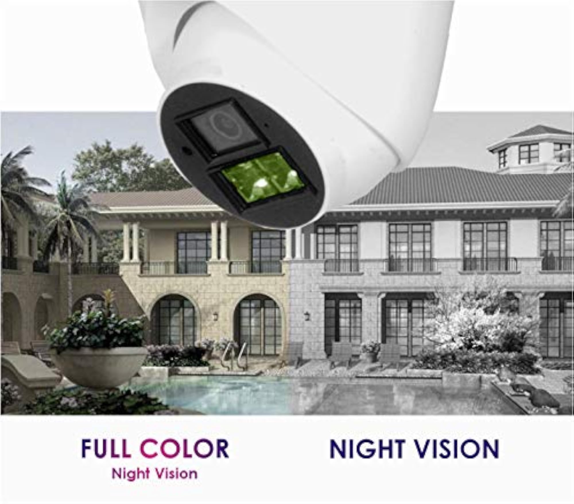 2 MP Night Vision Wired Indoor Dome CCTV Surveillance Camera
