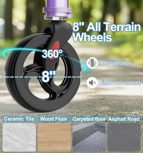Image of HOMLAND Foldable 3 Wheel Walkers for Seniors, 10.4 lbs