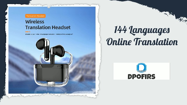 Écouteurs De Traduction,Appareil De Traduction 144 Langues