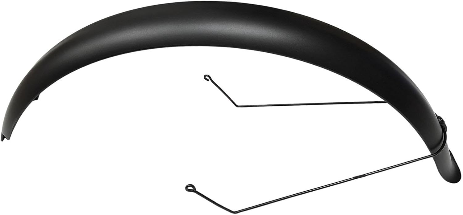 2 Pieces Bike Fender Mudguard Wheel Guard Cycling Accessory PP Material Easy Installation Suitable for Electric, Rear