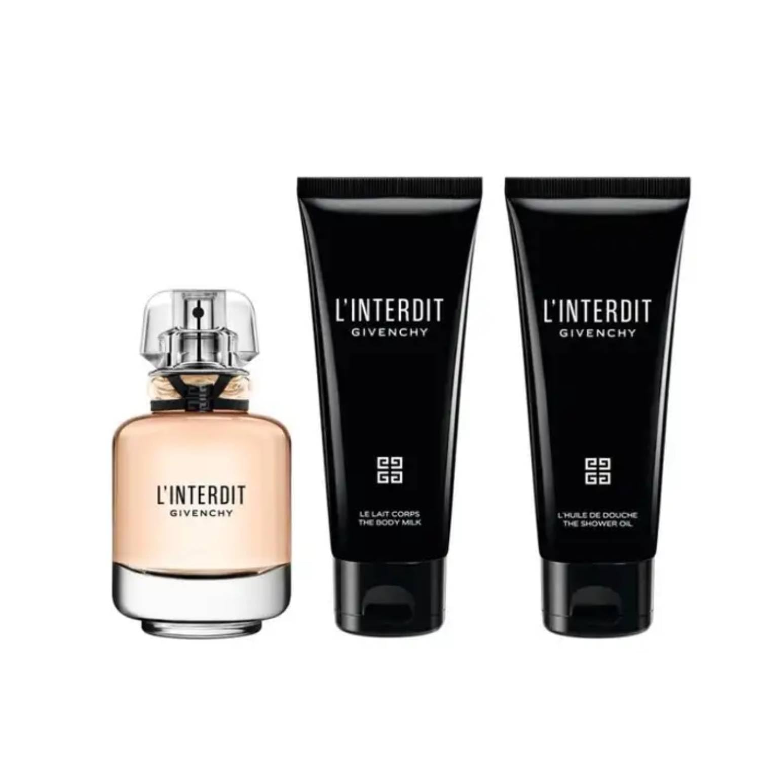 GIVENCHY L'Interdit Set (Eau de Parfum 50ml + Body Milk 75ml + Shower Oil 75ml)
