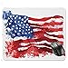 Produktbild Quality Selection Comfortable Mouse Pad,Flag of America Watercolor Splash National Independence Symbol Abstract Art Mouse Pad