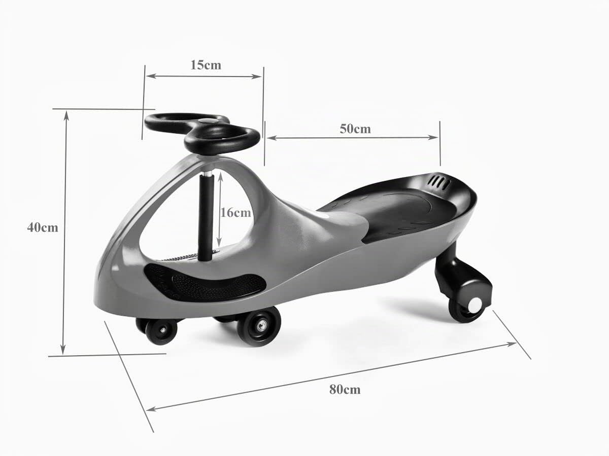 TWISTCAR Baby Car 3 - Macchina per Bambini a Spinta Senza Pedali o Batterie - Giocattolo Bambino 3 Anni con Volante 360° e Ruote Gomma - Veicolo Twist con Capacità 120 kg, Blu