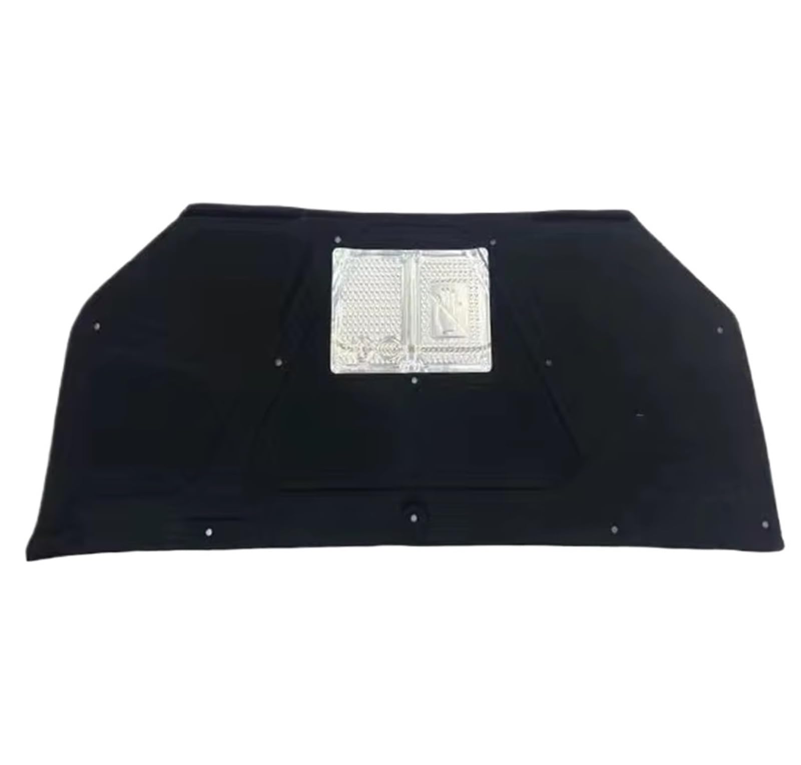 Eshgtuo Black Car Bonnet Insulation Mat For Hyundai For Tucson Jm 2006-2019 Car Engine Hood Soundproof Insulation Pad Engine Insulations Mats(Black)
