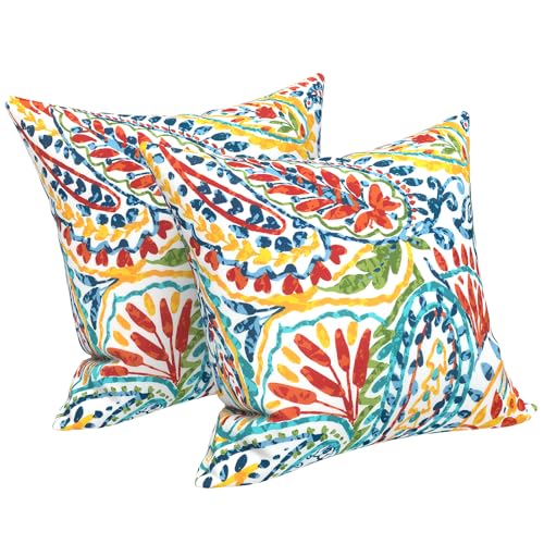 LVTXIII Outdoor Throw Pillows, Decorative Throw Pillows with Inserts, 16"x16"
